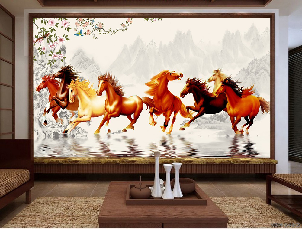 Tranh bát mã MBM-222KG